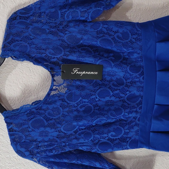 FREEPRANCE Blue dress - Picture 6 of 17